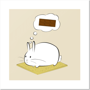 S'more Bunnies- Marshmallow Variant Posters and Art